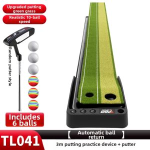 PGM | Indoor Golf Putting Practice Mat Trainer Set