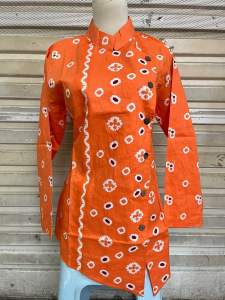 atasan kebaya gadis kretek/kebaya batik jumputan/kebaya wanita modern