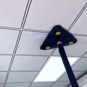 Cây chổi lau nhà tự vắt hình tam giác cây lau thông minh đa năng tiện lợi lau mọi ngóc ngách tường nhà trần nhà thấm hút cực tốt hàng loại 1