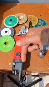 Paket 3pcs Chuck Bor Mata Pemotong Gerinda Pelubang Keran Wastafel Keramik Granite Hole Saw Diamond