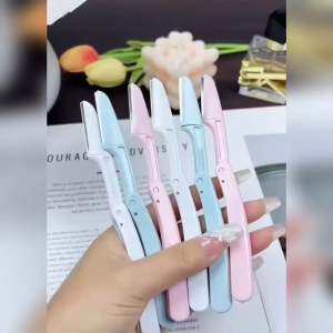 Set Cukur Alis 3in1 Lipat Alis Pemangkas Eyebrow Razor Pisau Cukur Alis Set