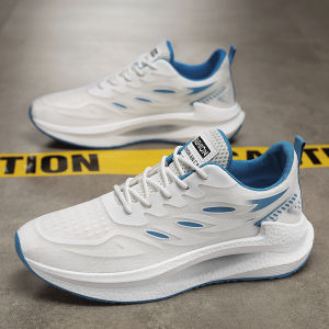 Mens Breathable Sports Shoes Spring New Mesh Casual Fashion Versatile Trendy Mens Shoes Summer Running Shoes Suitable for Outdoor Sports