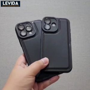 Luxury Case Leather Pro Kamera Black Iphone 16 Iphone 16 Plus Iphone 16 Pro Iphone 16 Pro Max