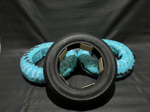 Ban luar vespa clasik Adx Racing milleprimo ring 10 100/80 Soft coumpont px sprint excel dsb tubeles cocok untuk kompetisi di sirkuit maupun harian bagus murah grosir eceran