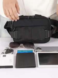 Tactical Waist Pack 2.0 EDC CCW 3L BLACK Pouch Sling Crossbody Bag Military Rugged Side Bag [Ready Stock]