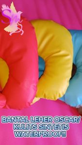 BANTAL LEHER EMPUK WATERPROOF/ BANTAL LEHER AWET/ BANTAL LEHER JALAN-JALAN/BANTAL LEHER KULIT SINTETIS