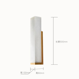 Modern Copper Wall Lamp Bedroom Living Room Cloud Stone Lighting Luxury Minimalist Style Bed Headboard Lighting Decor