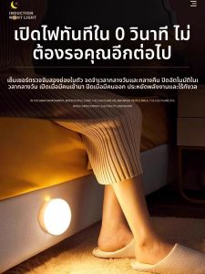 ไฟอัตโนมัติแบบอินเทอร์เฟซการสั่นสะเทือนไฟ LED สำหรับใช้ในบ้าน ทางเดิน ห้องน้ำ แสงสว่างค้างคาว ไฟ LED สำหรับใช้ในห้องนอน