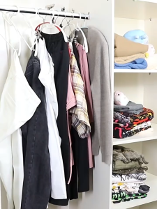 Multifunctional Clothes Trouser Hangers 6 In 1 Space Saving Hanger for Pants with Adjustable Clips Hanging Organiser