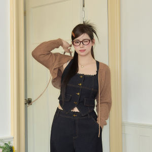 Slimming Effectiveness Large Size Womens Fashion Set High Waist Long Pants Korean Style Commute Long Sleeve Cardigan