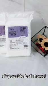 Khăn tắm và khăn mặt SPORTY nhỏ gọn tiện lợi làm từ vải không dệt mềm mịn thấm hút nhanh tái sử dụng nhiều lần