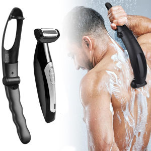 Back Shavers for Men Body Groomers Back Shavers for Men Long Handle Detachable Extension Handle Men with Back Attachment