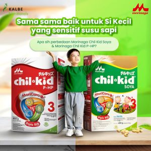 [Paket Isi 4] Morinaga Chil Kid PHP  400g Susu Formula Pertumbuhan Anak Usia 1-3 Tahun
