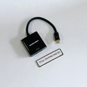 Cáp chuyển Mini DisplayPort ra VGA (Mini DB to VGA) / Cáp dài 20Cm (KINGMASTER)