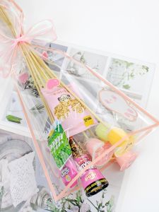 Childrens Day Bunny Bouquet Multi-Bag Snack Bouquet Wrapping Paper Jelly Bouquet Bag Flowers Wrapping Paper