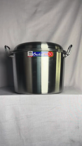 Khusus JAKARTA ORCHID Panci Tinggi Alumunium Panci Polos Ukuran 30 32 34 36440 45 50 KHUSUS PENGIRIMAN INSTANT