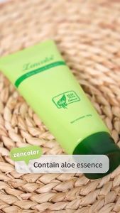 Aloe Vera exfoliating Gel 100g Face Exfoliating Cream Scrub Peeling Gel Moisturizing Whitening Facial Cleanser Acne Blackhead Treatment Remove Deep Exfoliator Gel Smooth Skin Care