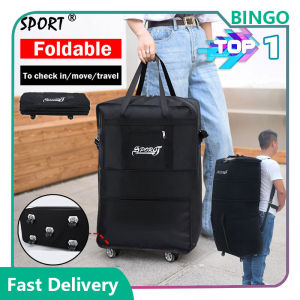 travel duffel bag Oversized Oxford cloth moving folding travel bag air check-in bag bag with wheels