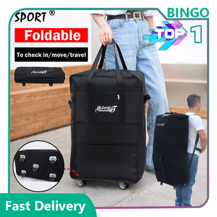 travel duffel bag Oversized Oxford cloth moving folding travel bag