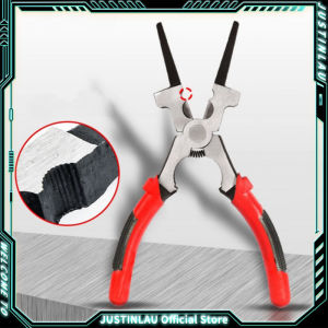 8 Inch Multi-function Welding Pliers Flat Mouth Pincers Refined High Hardness MIG Welding Auxiliary Tool Removing Wire Cutting