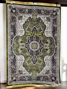 พรมเปอร์เซีย Kashmar 🇹🇷แคชเมียร์🇹🇷สีเขียว