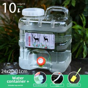 TAOKOU | Food Grade PC Material Water Container with Faucet High Capacity Home & Outdoor Use