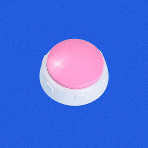 Interactive Charging Speech Button Pet Toy Creative Decoration Nursery Game Recording Listening Device for Cats And Dogs