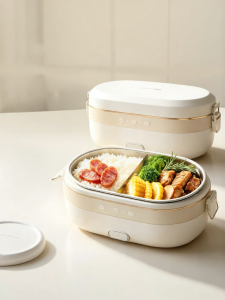 Bear | Hộp Cơm Tự Nóng Không Cần Nước Có Lớp Cách Nhiệt