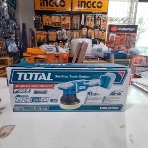 Total เครื่องขัดสีรถ 5 นิ้ว (125 มม.) ไร้สาย 20 โวลท์ (มอเตอร์ไร้แปรงถ่าน) รุ่นงานหนัก รุ่น TAPLI2002 ( Li-ion Angle Polishe )