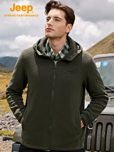 Jeep | Warm Fleece Jacket Hooded Thick