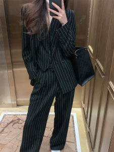 SHANGSHA | Spring Complete Set Elegant K-Drama Little Style Black Suit