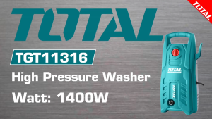 TOTAL 1400W High pressure washer TGT11316