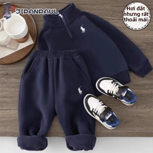 JIFANPAUL | Fleece Thickened Korean Style Outerwear Sweater Set