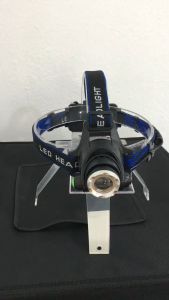 ไฟฉายคาดหัว DC Rechargeable บอดี้อลูมิเนียมปรับซูม กันน้ำพร้อมแบตฯ2ก้อน อะแดปเตอร์ชาร์จไฟบ้าน/ไฟรถ ราคาพิเศษ