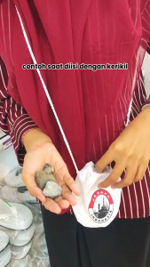 Kantong Batu Kerikil Lempar Jumrah: Perlengkapan Haji & Umroh