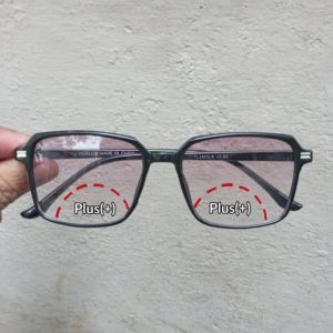 Kacamata Plus Double Fungsi Baca dan Jalan Lensa Warna Untuk Pria dan Wanita TL450