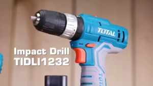 [ TOTAL ] TIDLI1232 LITHIUM-ION IMPACT DRILL 12V
