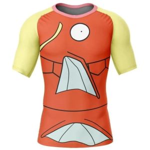 Bandai | Hot Selling Fashion New Products Hot Selling Dragon Ball Sharu Boys and Girls Short Sleeved T-shirt Casual 3D Printed T-shirt