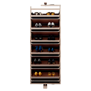 Nuomi | Multilevel Luxury Rotatable Shoe Rack