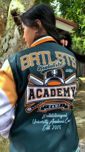 Jaket Varsity Baseball Pria Dewasa Vintage Keren Printing Distro Varcity Bomber Jacket Cowok Terbaru