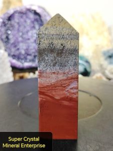 Natural Precious Landscape Picture Jasper Crystal Point Ornament LPJ09 #CrystalPoint