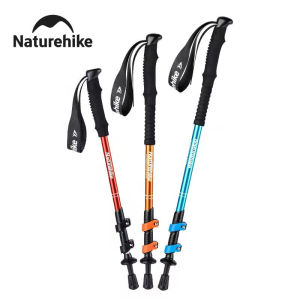 Naturehike Outdoor Children Adult Climbing Walking Hiking Stick Ultra Light Telescopic Trekking poles 1 Stick