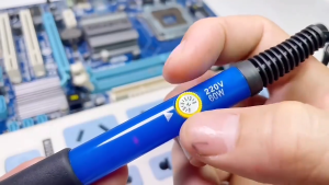 หัวแร้งบัดกรี 15 ชิ้น 60W electric soldering iron ปรับอุณหภูมิได้ จอแอลซีดีหัวแร้งไฟฟ้า ปั๊มเครื่องมือเชื่อม