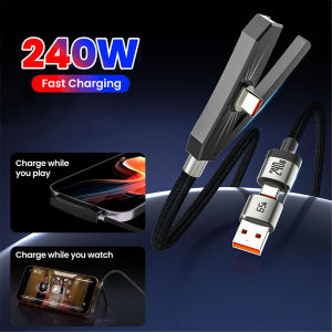 240W USB Type C Fast Charger Cable USB Type C Fast Charger Data Cord Fast Charger Type C Charger Fast Charging Date Cable Type C Cable Usb To Type C To Type C USB Type C Quick Charging Cord