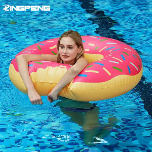 Donut Swimming Ring Inflatable Swim Pool Float For Kid Adult Swimming Circle Baby Swim Tube Water Play Swimming Equipment