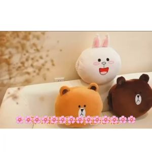 EV B1 Boneka Bantal Selimut Kucing 3in1 Balmut Dengan Penghangat Tangan