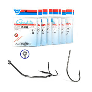 1 Pack LS-9939 Fishing Hooks Saltwater Fishing Gear Accessories Assist Jig Head Fishing Hooks Japan Carp Hook Squid Hooks