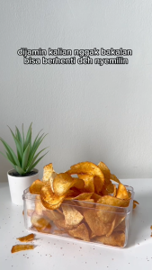 [DELISH SNACKS] Keripik Singkong Lada (Grosir) 250gr 500gr 1 KG / Snack Cemilan Grosiran Kiloan