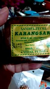 VARIAN TERMURAH SAMBEL PECEL KARANGSARI