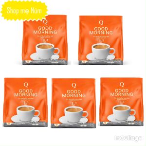 [Combo 5 Bịch ] Cà phê sữa hoà tan 3 in 1 Good Morning Trần Quang 480g (bịch 24 gói * 20g)